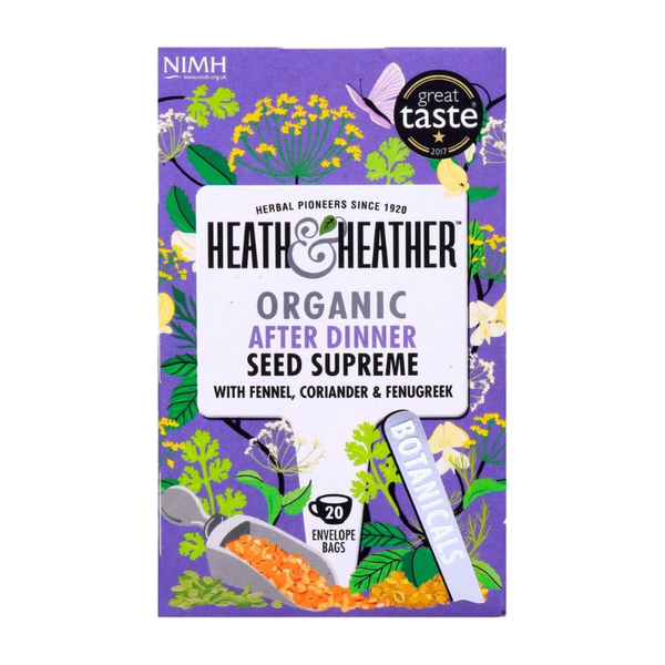 Heath And Heather Org After Dinner Seed Supreme Tea 20'S