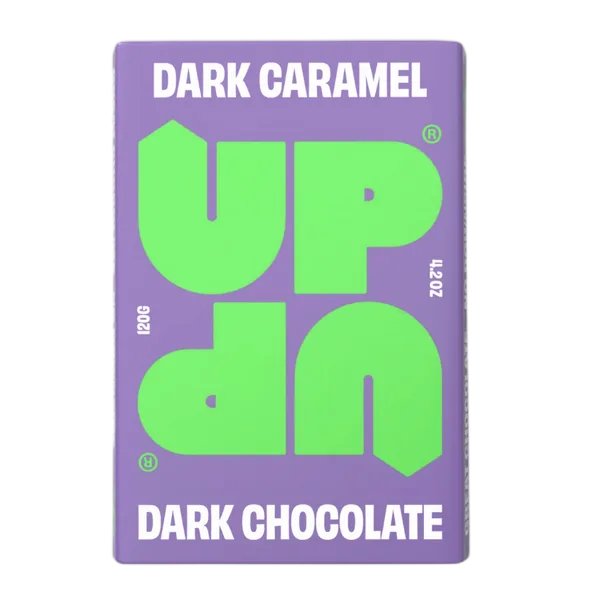 Up-Up Dark Caramel Choc 120g