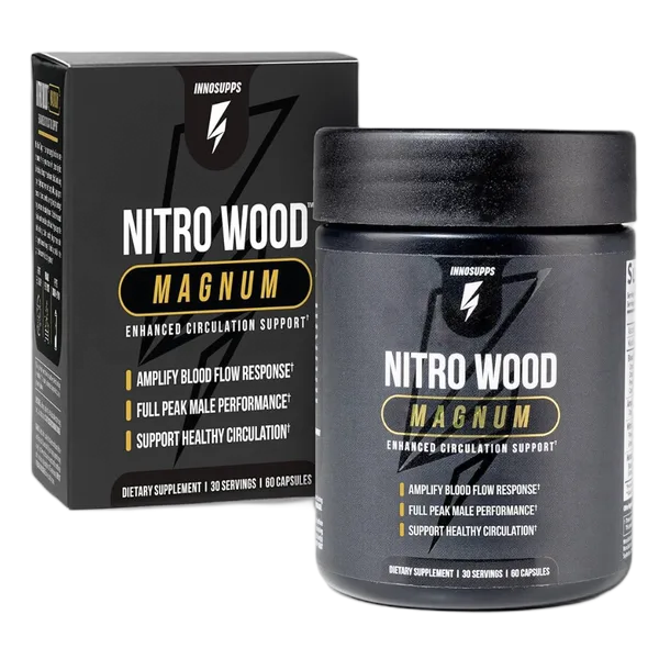 Inno Supps Nitro Wood Magnum Enhanced Circulation Support Caps 60’S