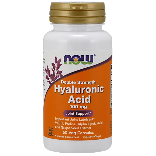 Now Hyaluronic Acid 60vcaps