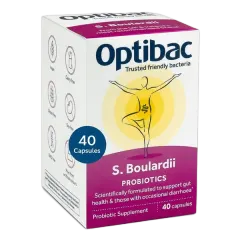 Optibac Probiotics Saccharomyces Boulardii 5 Billion 46's#Dte069