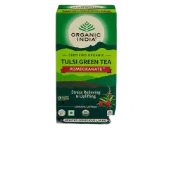 Organic India Tulsi Pomegranate Green 25's #1401007