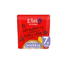 Ella's Kitchen Org S/Berry+R/Berry Porridge S2 175g#Ek386