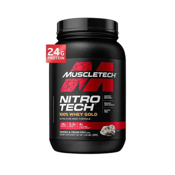 Muscle Tech Perf Series Nitro Tech 100% W/ Gold Bonus Cookies & Cream 999g