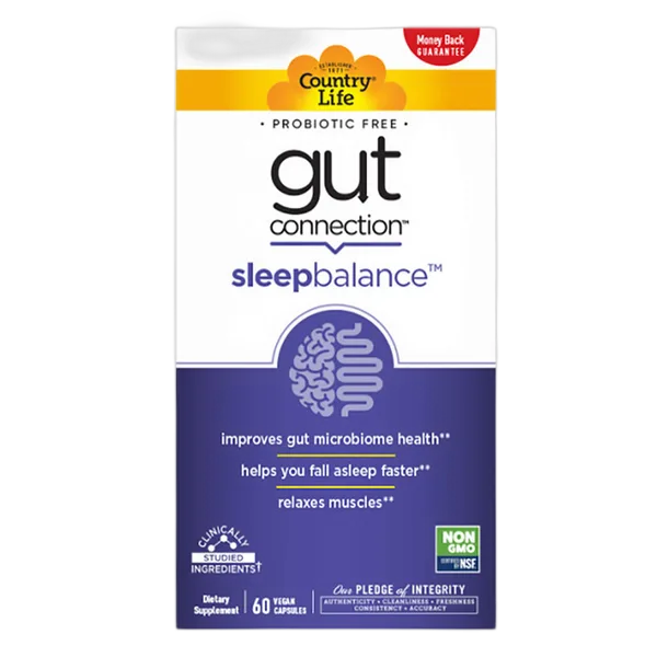 Country Life Gut Connection Sleep Balance 60s #Cl3005