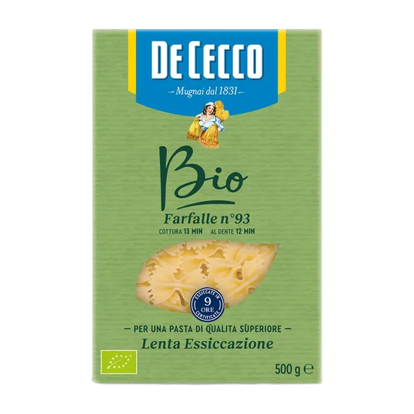 Dececco Bio Farfalle Pasta 500g #0bi1093