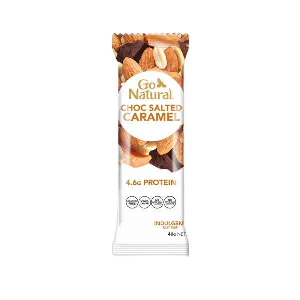 Go Natural Gf Choc Salted Caramel Prot. Bar 40g