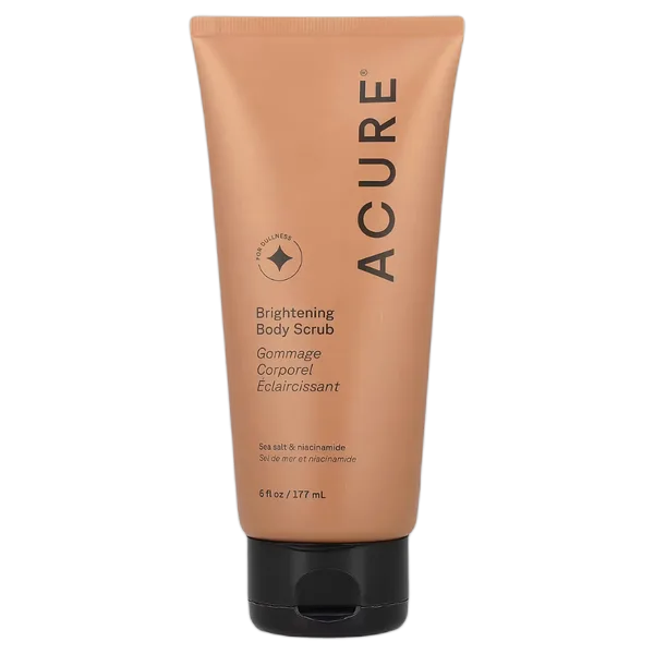 Acure Brightening Body Scrub 6oz/177ml