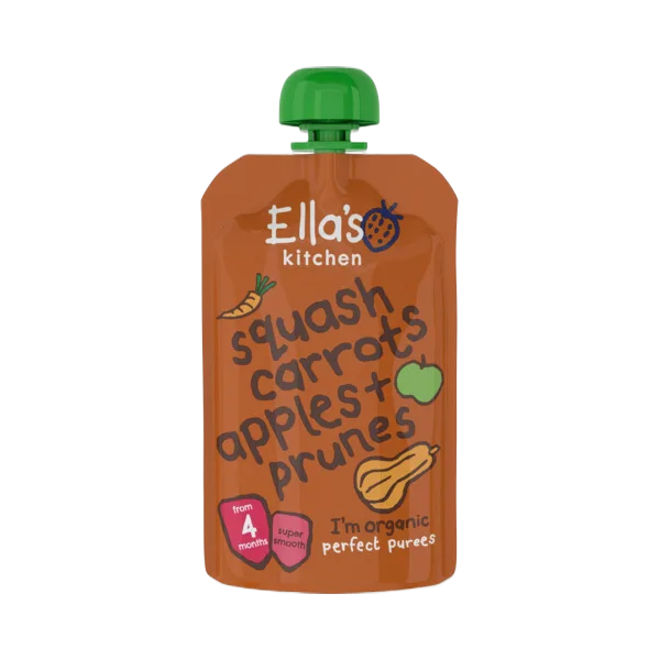 Ella'S Kitchen Org Butternut Squash Carrots Apples Prunes 120g