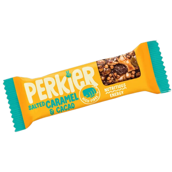 Perkier Salted Caramel & Cacao Bar 35g