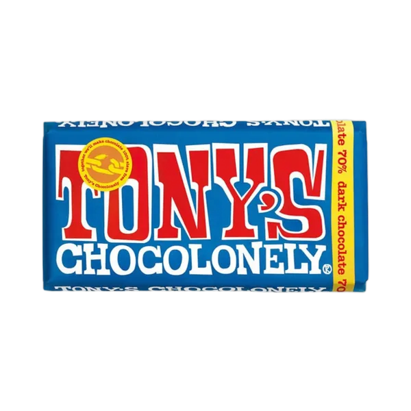 Tony’S Chocolonely 70% Dark Choc 180g