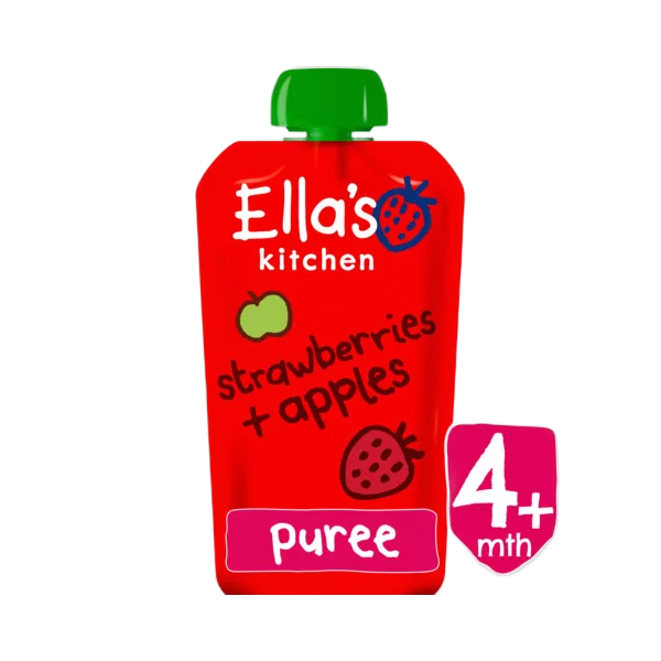 Ella'S Kitchen Org S/Berries Apples 120g
