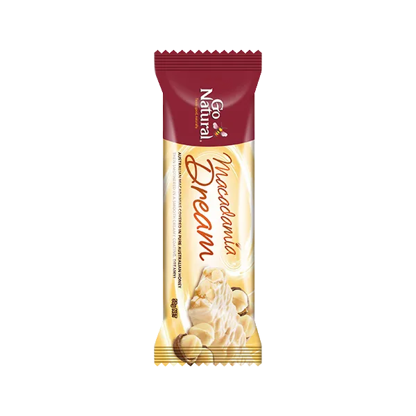 Go Natural Gluten Free Macadamia Dream Bar 50g