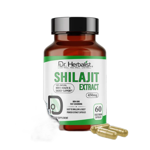 Hemani Dr. Herbalist Shilajit Extract 450mg 60vcaps