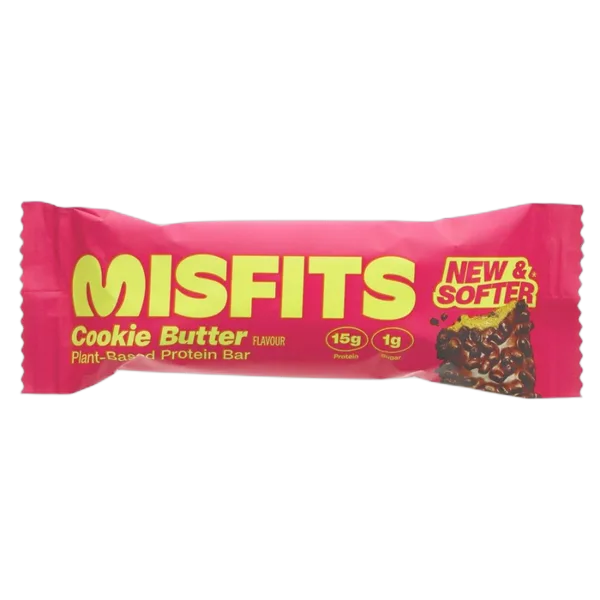 Misfits Cookie Butter Protein Bar 50g