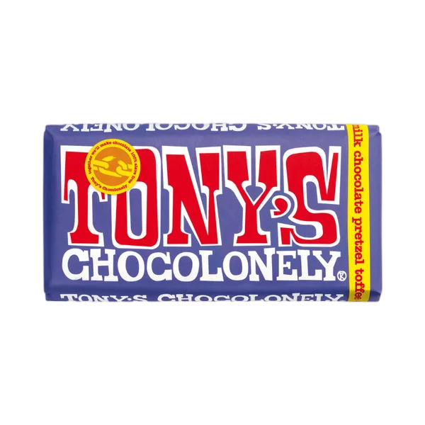 Tony’S Chocolonely Dark Milk Pretzel Toffee 180g