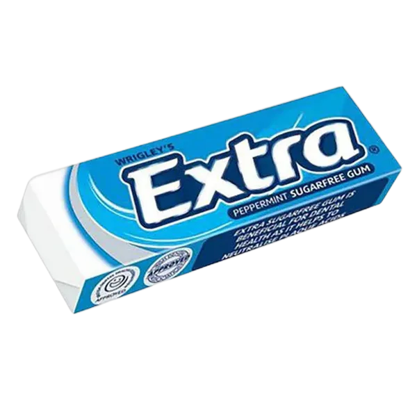 Wrigleys Sf Extra Peppermint Flavor Gum 10'S 14g #40313