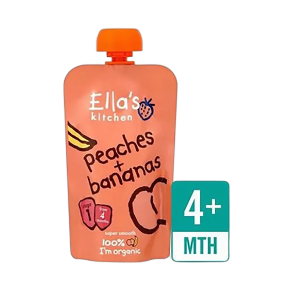 Ella'S Kitchen Org Peaches+Bananas 120g Ek018