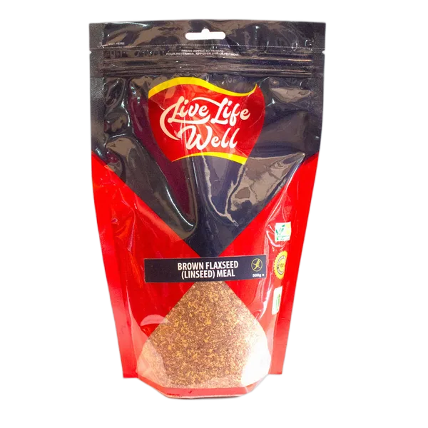 Live Life W Brown Flaxseed (Linseed) Meal 500gm