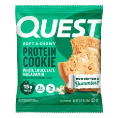 Quest White Choc Macadamia Protein Cookie 58g