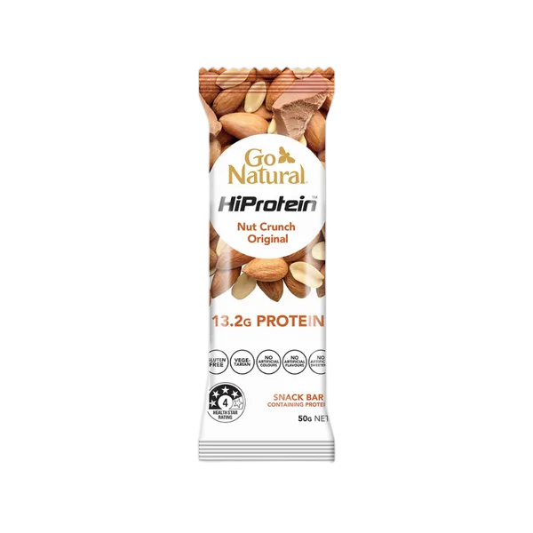 Go Natural Gf Nut Crunch Original Protein Bar 50g