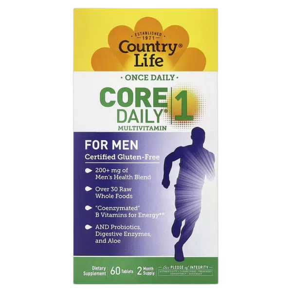 Country Life Core Daily 1 Men’S 60caps