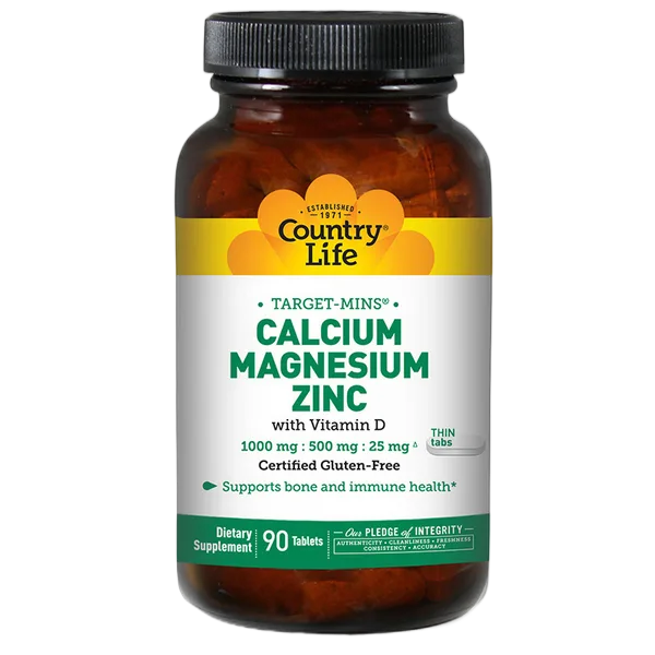 Country Life Target Cal-Mag Zinc 90 Tabs