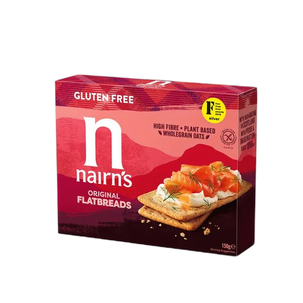 Nairn’S Gf W/Grain Original Flatbreads 150gm