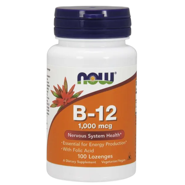 Now Vitamin B12 1000mcg 100lozenges