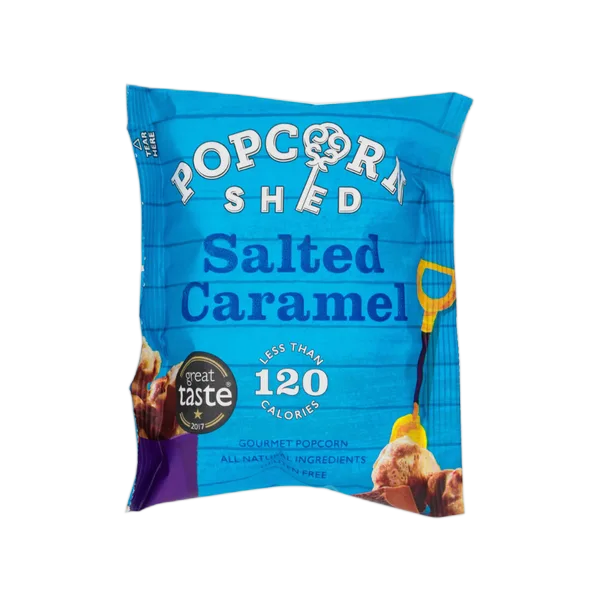 Popcorn Shed Gf Salted Caramel Pack 24g