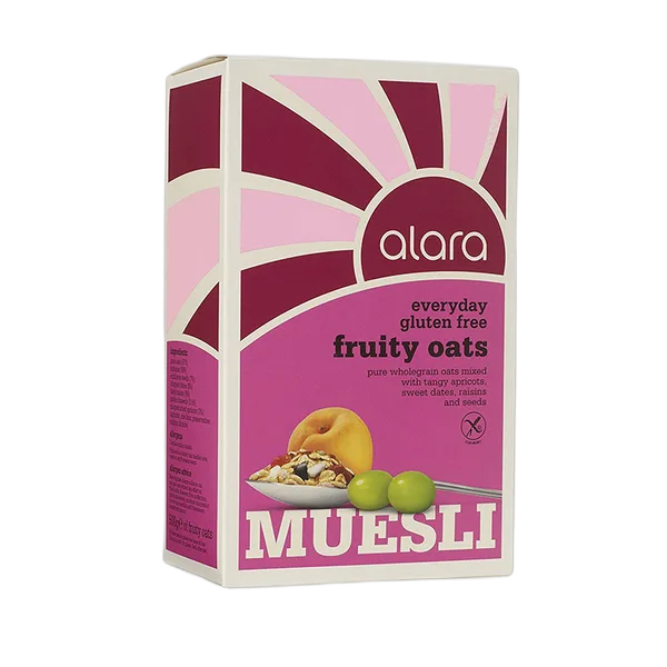 Alara G/F Org Fruity Oats Muesli 500gm
