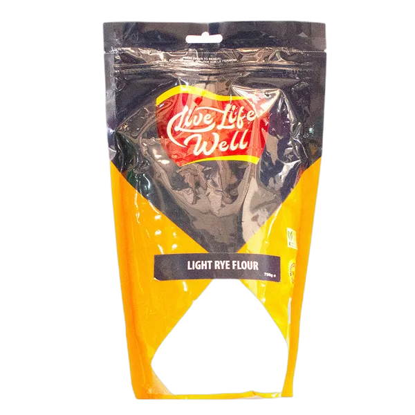 Live Life W Light Rye Flour 750gm Lryf25