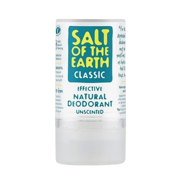 Salt Of The Earth Classic Unscented Natural Deod. Crystal 75ml