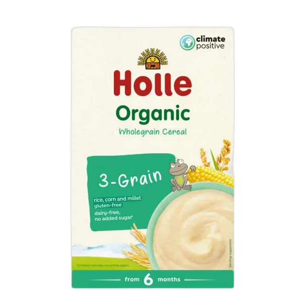 Holle Org Wholegrain Cereal 3-Grain Df Nas 250g