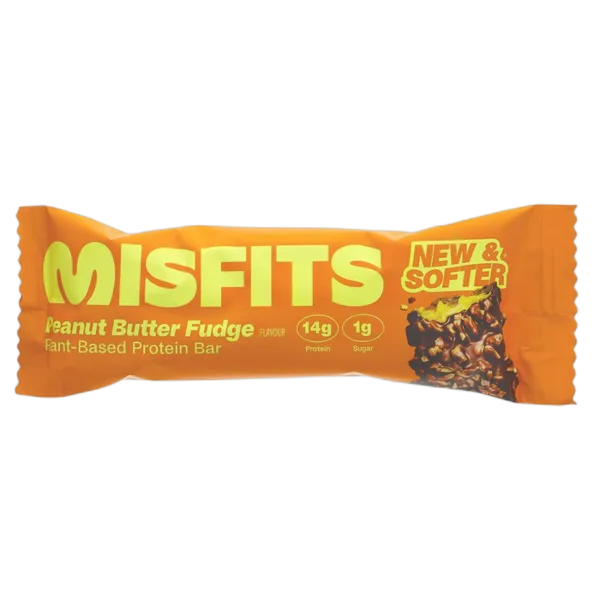 Misfits P/Nut Butter Fudge Protein Bar 50g