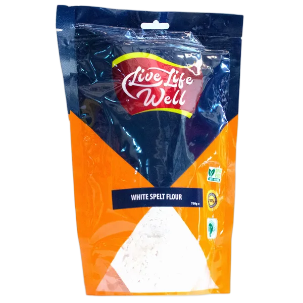 Live Life W White Spelt Flour 750gm