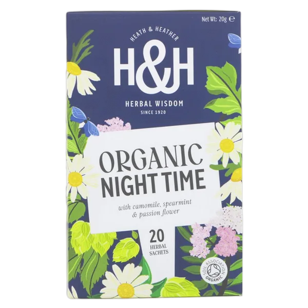 Heath And Heather Organic Night Time Tea 20’S