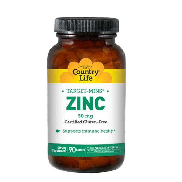 Country Life Zinc 50mg 90'S