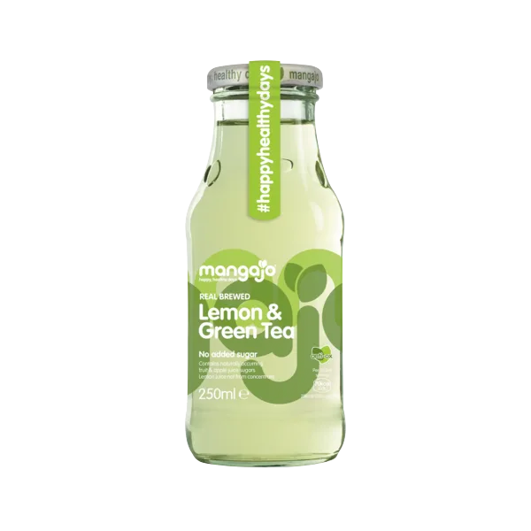 Mangajo Lemon & Green Tea 250ml Glass