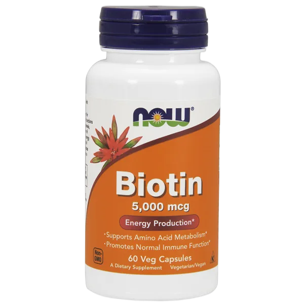 Now Biotin 5000 Mcg 60caps