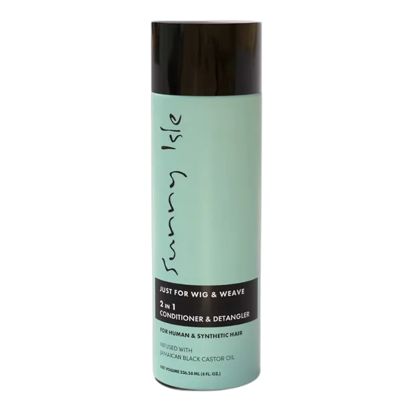 Sunny Isle Wig & Weave 2-N-1 Conditioner & Detangler 8oz/236.58ml