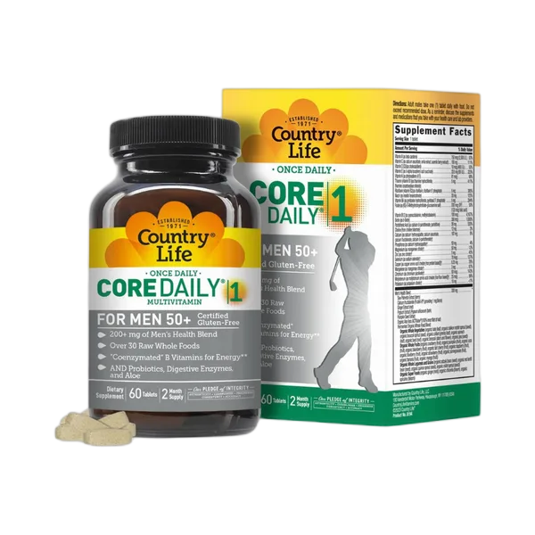 Country Life Core Daily 1 Men’S 50+ 60caps