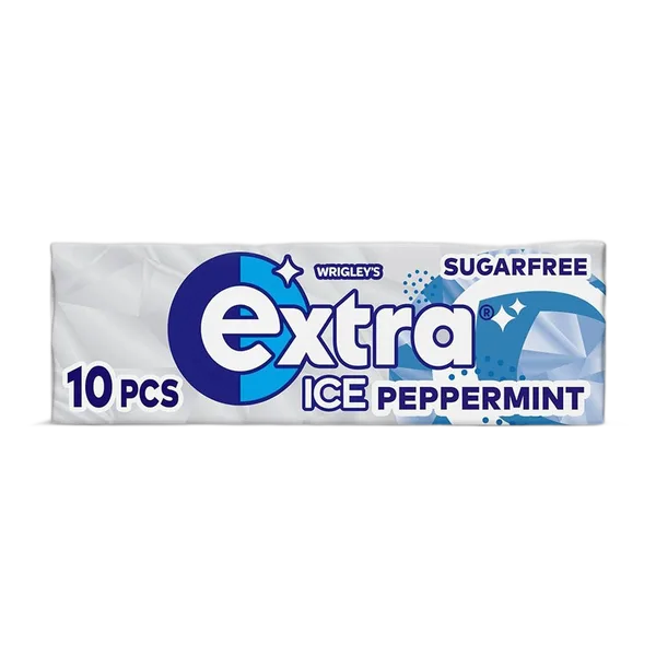Wrigleys Sf Extra Ice Peppermint Flavor Gum 10'S 14g