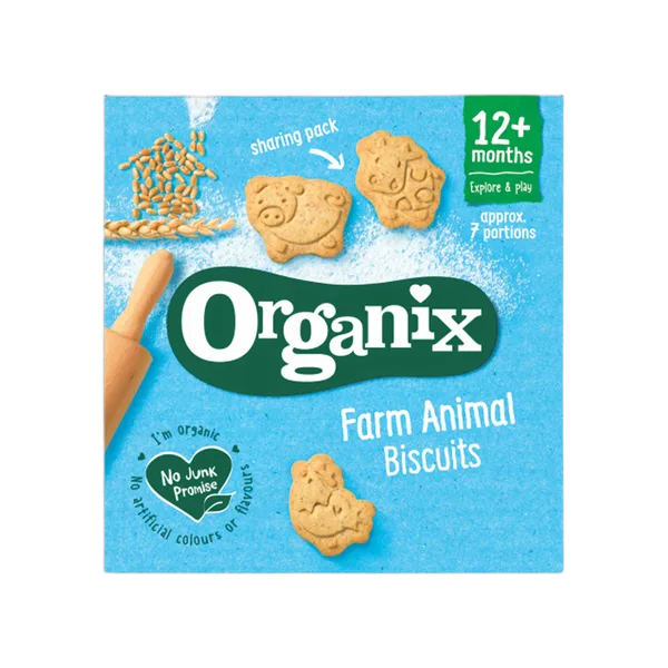 Organix Goodies Animal Biscuits 100gm