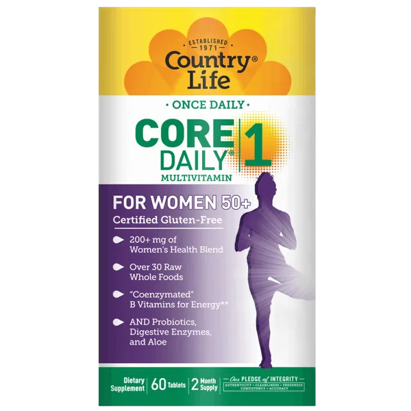 Country Life Core Daily 1 Women’S 50 60caps