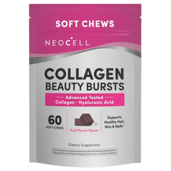 Neocell Collagen Beauty Bursts Fruit Punch Soft Chews 60’S