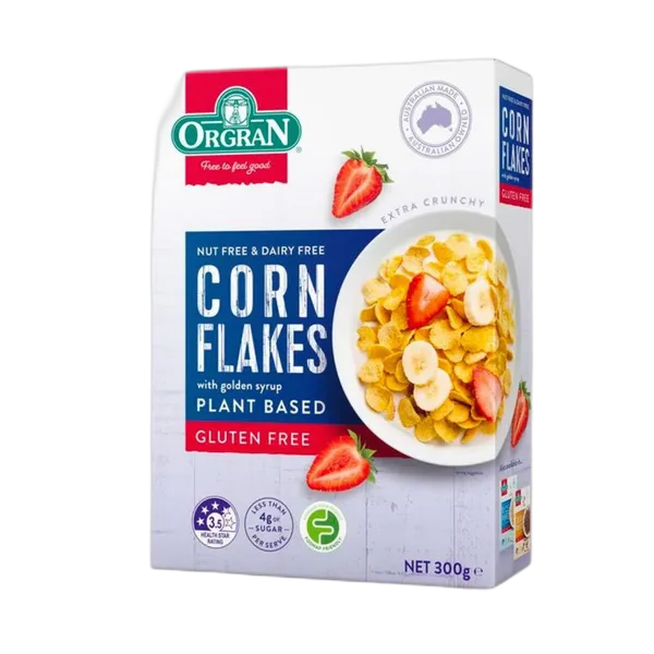 Orgran Gf Everyday Cereals Cornflakes 300g