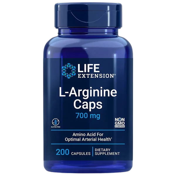 Life Extension L-Arginine Caps 700 Mg 200s