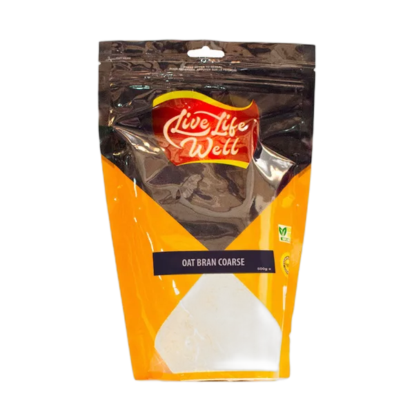 Live Life W Oat Bran Coarse 500gm