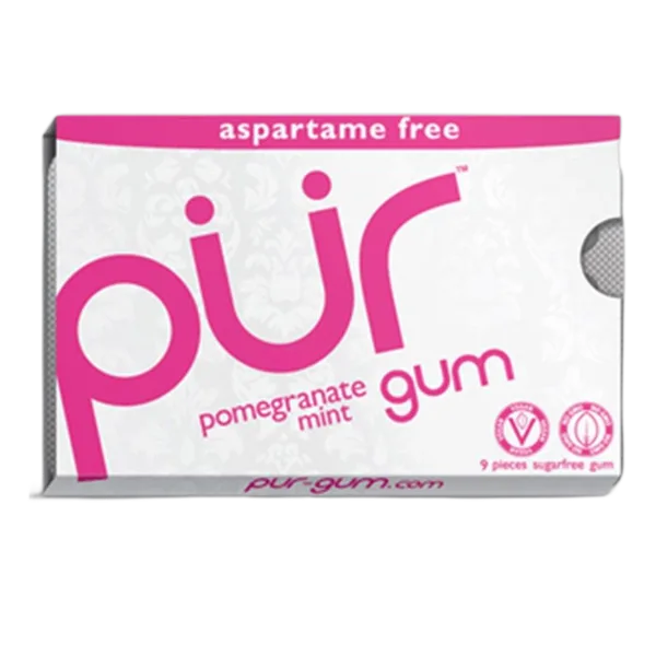 Pur Gum S/F Pomegranate Mint 9s